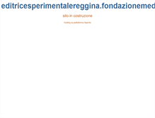 Tablet Screenshot of editricesperimentalereggina.fondazionemediterranea.eu